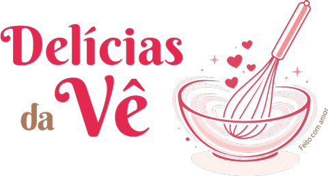 Logo Delícias da Vê - Maçã do Amor e Morango do Amor em Botucatu